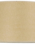 Tan Paper Plain Drum Lamp Shade