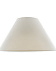 Off White Linen Plain Empire Lamp Shade