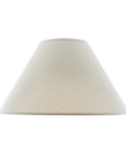 Off White Linen Plain Empire Lamp Shade