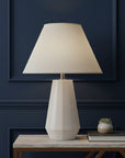 Off White Linen Plain Empire Lamp Shade