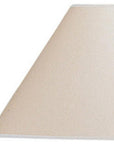 Light Brown Paper Plain Empire Lamp Shade