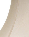 Pearl Silk Piped Bell Lamp Shade