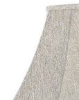 Light Gray Linen Plain Bell Lamp Shade