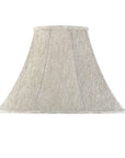 Light Gray Linen Plain Bell Lamp Shade