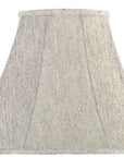 Light Gray Linen Plain Bell Lamp Shade