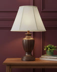 Eggshell Linen Piped Empire Lamp Shade
