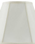 Eggshell Linen Piped Empire Lamp Shade