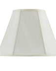 Eggshell Linen Piped Empire Lamp Shade