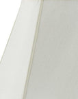 Eggshell Linen Piped Empire Lamp Shade
