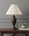 Off White Linen Plain Empire Lamp Shade