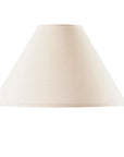 Off White Linen Plain Empire Lamp Shade