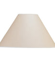 Light Brown Paper Plain Empire Lamp Shade