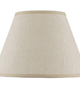 Light Brown Burlap Plain Drum Lamp Shade