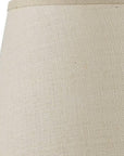 Light Brown Burlap Plain Drum Lamp Shade