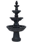52" Black Heavy Duty Plastic Garden Hanging Wall or Door Decor