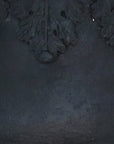 52" Black Heavy Duty Plastic Garden Hanging Wall or Door Decor