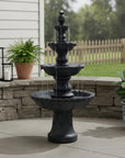 52" Black Heavy Duty Plastic Garden Hanging Wall or Door Decor