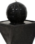 32" Black Heavy Duty Plastic LED lights Garden Hanging Wall or Door Decor