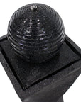 32" Black Heavy Duty Plastic LED lights Garden Hanging Wall or Door Decor