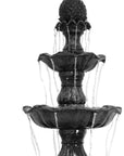 80" Black Heavy Duty Plastic Garden Hanging Wall or Door Decor