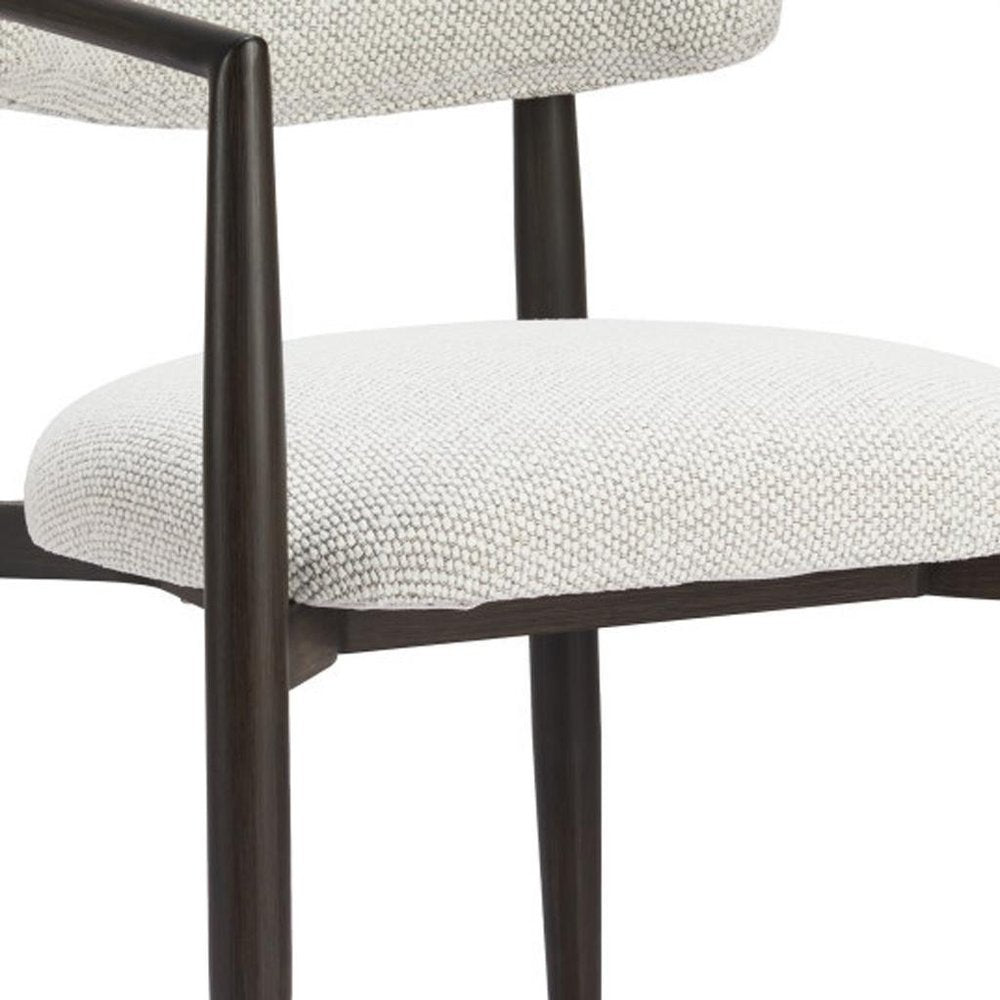 22" White Aluminum Outdoor Dining Chair