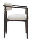 22" White Aluminum Outdoor Dining Chair