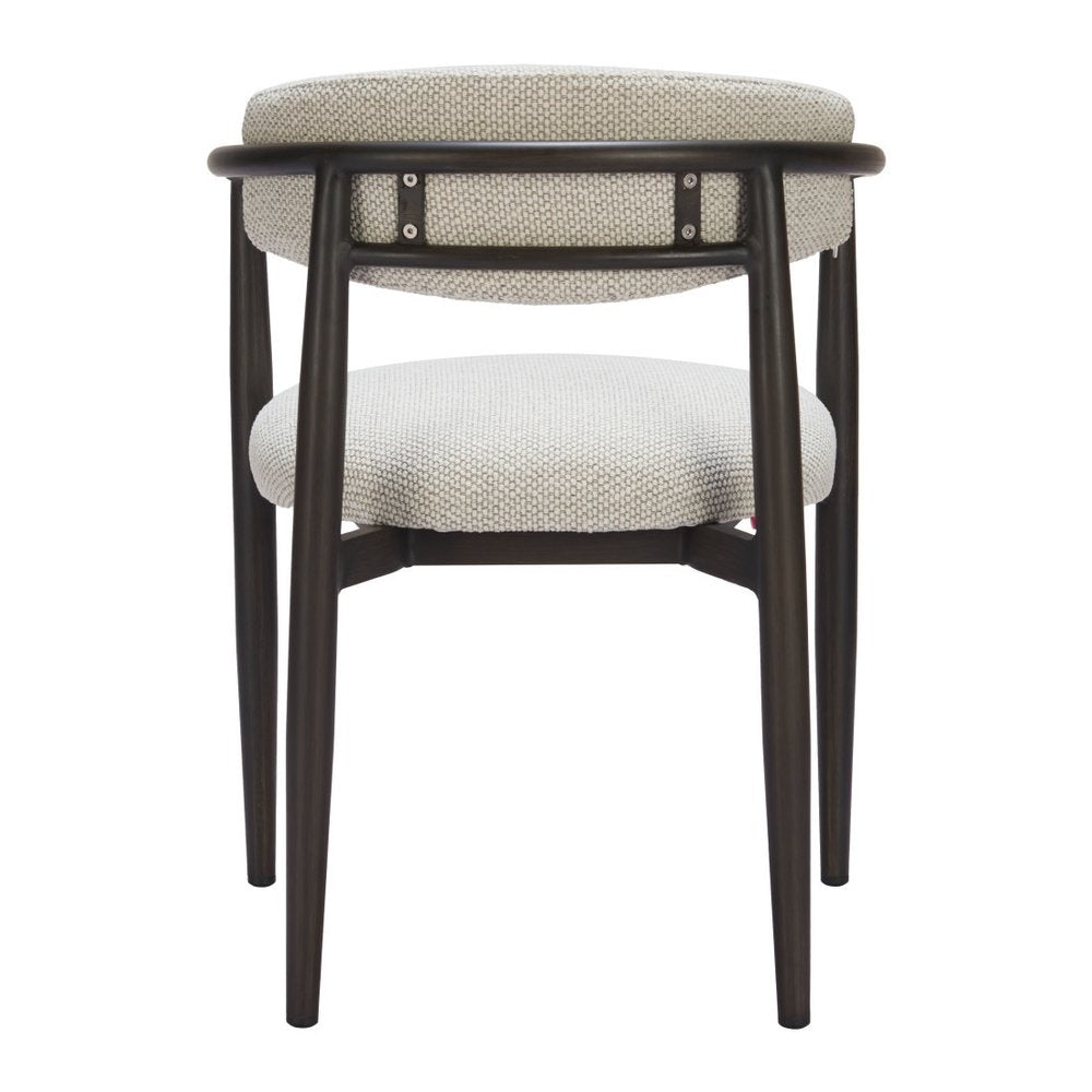 22" White Aluminum Outdoor Dining Chair