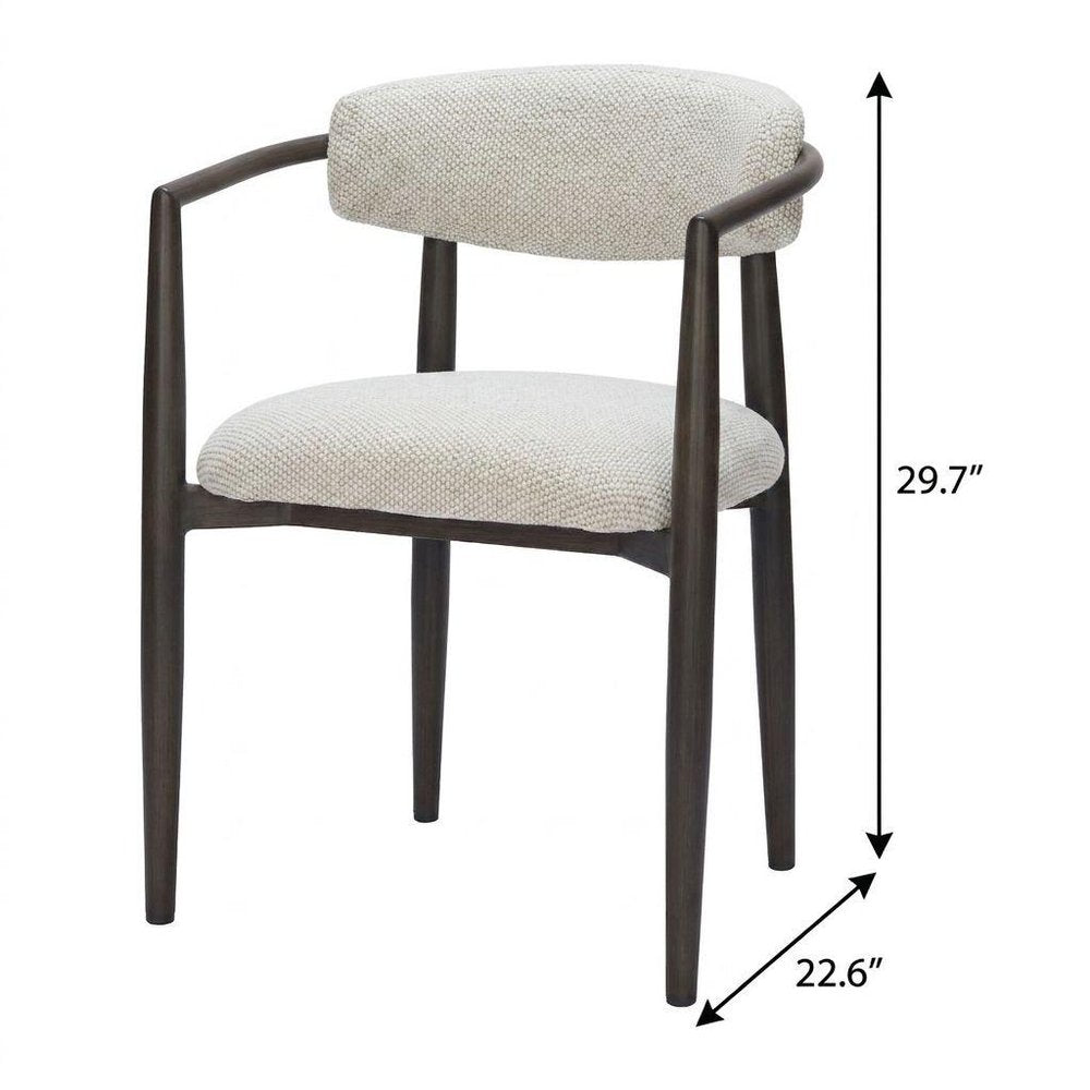 22" White Aluminum Outdoor Dining Chair