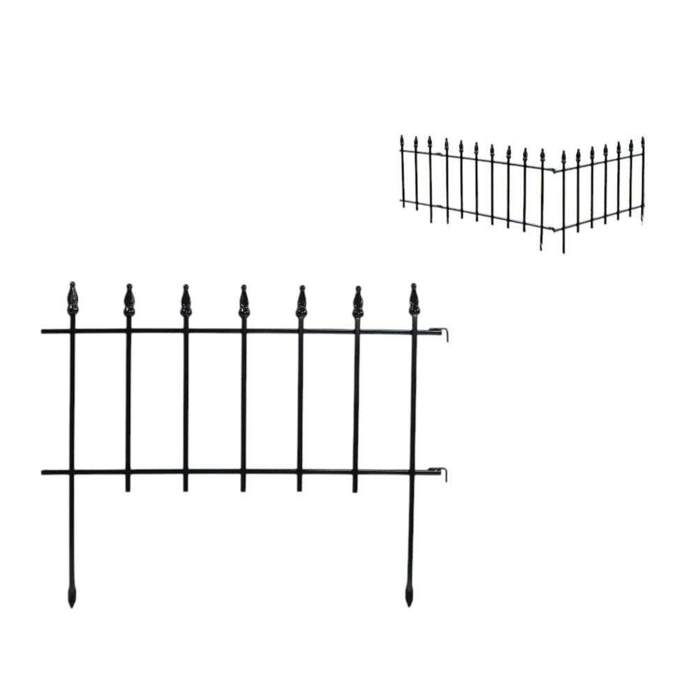 Black Iron Garden Stake