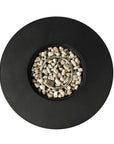 50000 BTU 32" Black Steel Propane Round Fire Pit