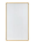 Gold Aluminum Wall Mount Or Leaning Framed Full Length Mirror