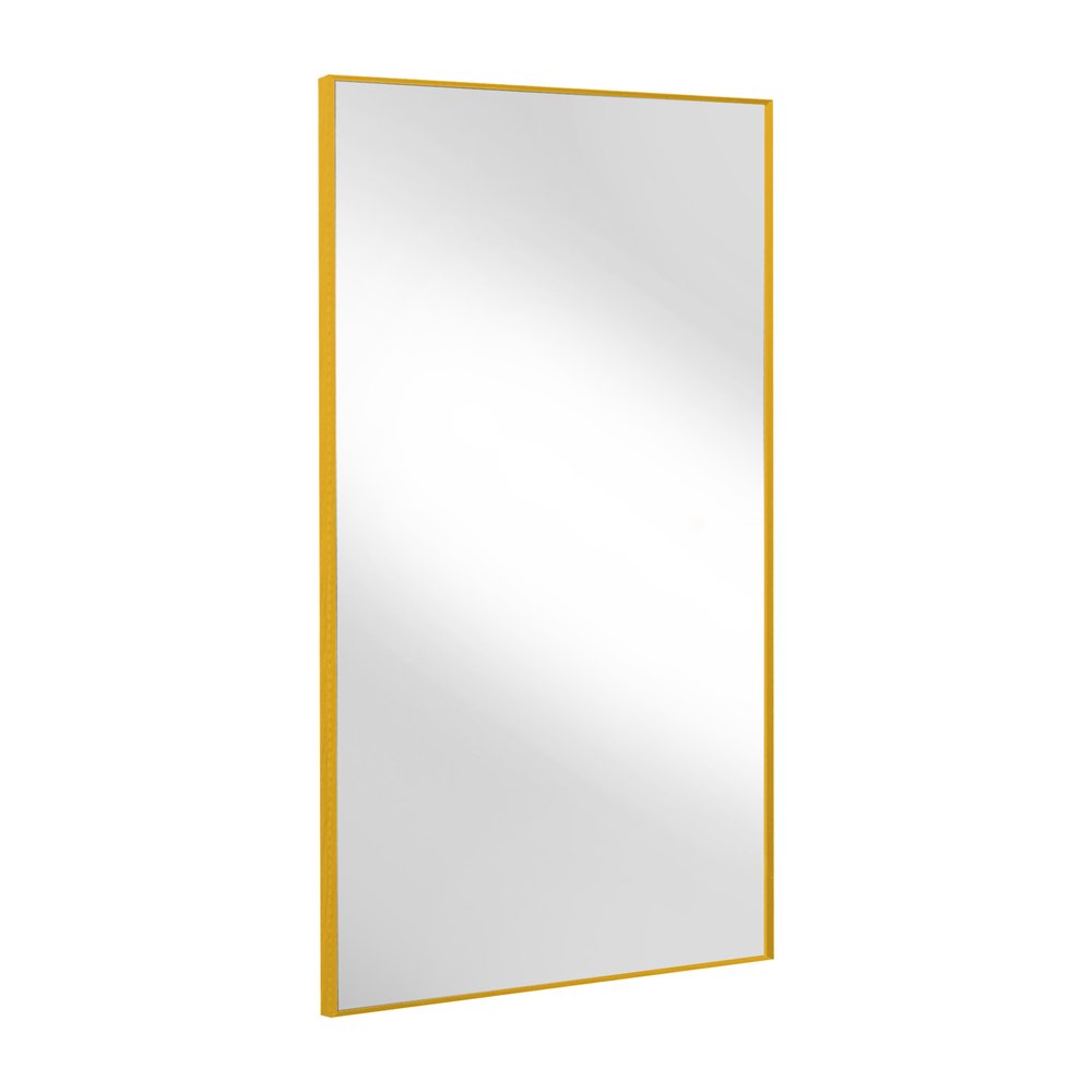 Gold Aluminum Wall Mount Or Leaning Framed Full Length Mirror