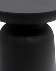 Black Iron and Metal Free Form Solid Furniture Set