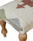 Beige Fabric and Solid Manufactured Wood Free Form Solid Furniture Set