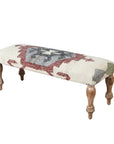 Beige Fabric and Solid Manufactured Wood Free Form Solid Furniture Set