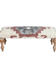 Beige Fabric and Solid Manufactured Wood Free Form Solid Furniture Set