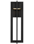 Black LED Dimmable Outdoor Hanging Light