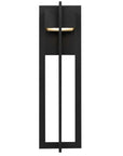 Black LED Dimmable Outdoor Hanging Light