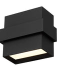 Black LED Dimmable Outdoor Hanging Light