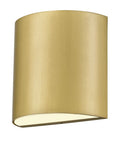 Brass LED Dimmable Outdoor Hanging Light