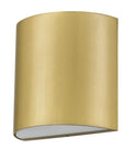 Brass LED Dimmable Outdoor Hanging Light