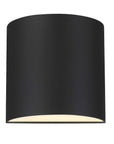 Black LED Dimmable Outdoor Hanging Light