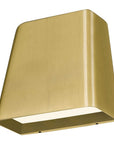 Brass LED Dimmable Outdoor Hanging Light