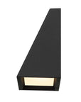 Black LED Dimmable Outdoor Hanging Light