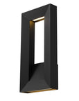Black LED Dimmable Outdoor Hanging Light