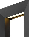 Black LED Dimmable Outdoor Hanging Light