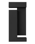 Black LED Dimmable Outdoor Hanging Light