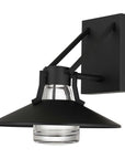 Black Transparent LED Dimmable Outdoor Hanging Light