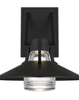 Black Transparent LED Dimmable Outdoor Hanging Light