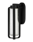 Black Seeded LED Dimmable Outdoor Hanging Light